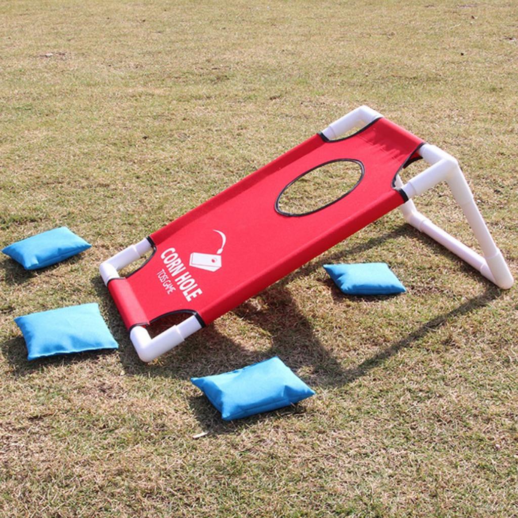 Cornhole Board Set - Cornhole Oyun Seti Katlanabilir Fasulye Torbası