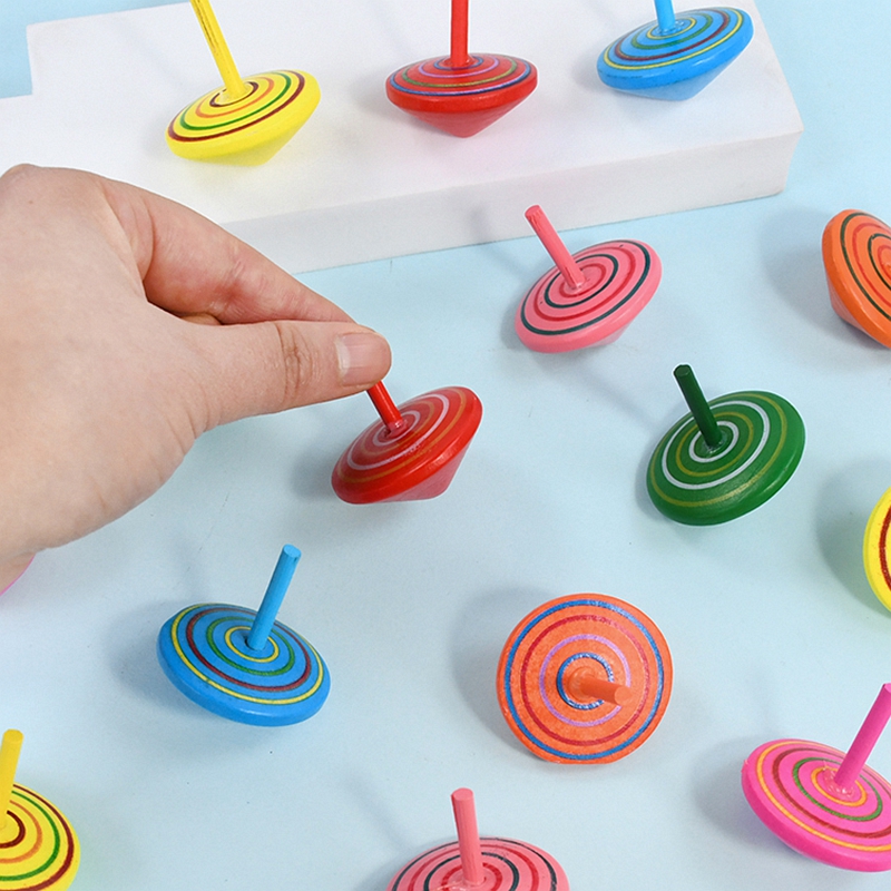 10/20 adet renkli ahşap Gyro M - Party Games Quiz incelemesi ve fiyatı