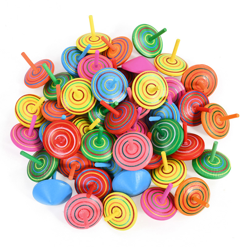 10/20 adet renkli ahşap Gyro M - Party Games Quiz incelemesi ve fiyatı