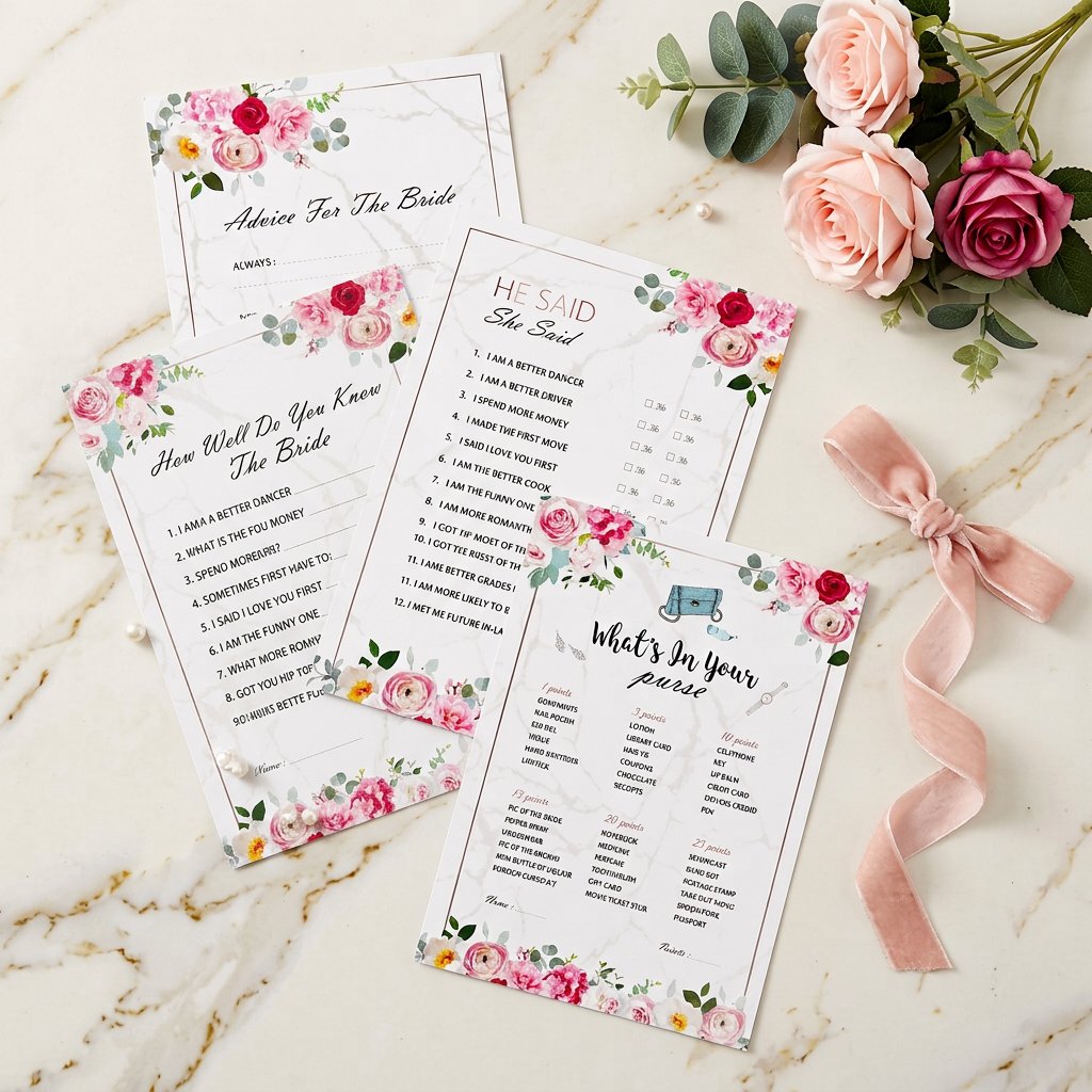Gelin Partisi Oyun Kartları Se - Party Games Bridal Shower incelemesi ve fiyatı
