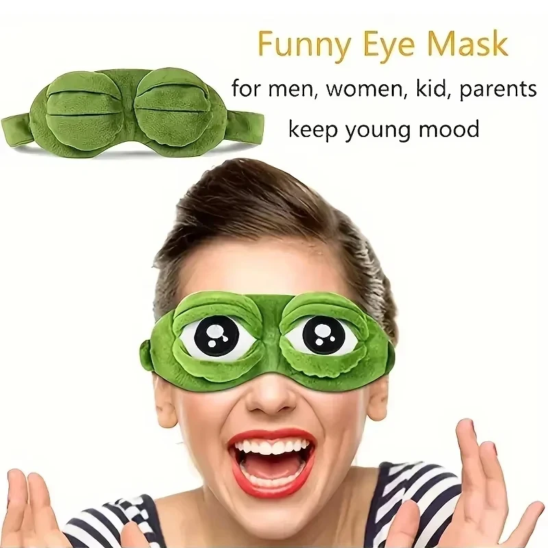 Kurbağa Şekilli Göz Maskesi Pa - Party Games Cartoon incelemesi ve fiyatı